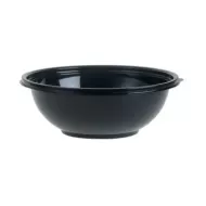 Black 80 oz./5 lb. Round Bowl