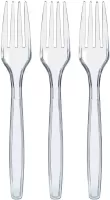 Fork, Plastic, Clear, H/D, 1000 Case