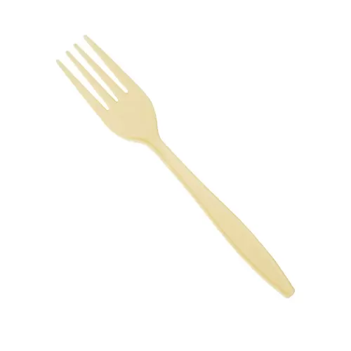 Fork Biodegradable Tan 1M/cs