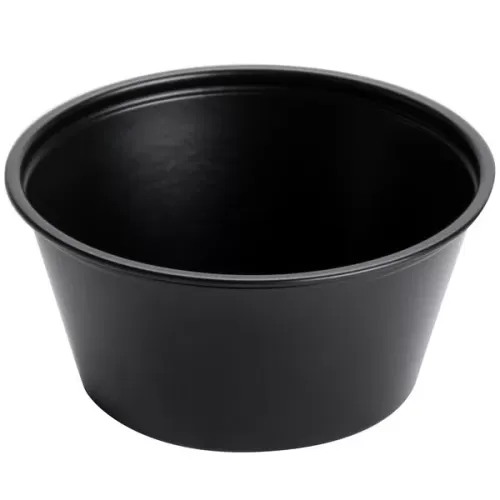 Portion Cups Black