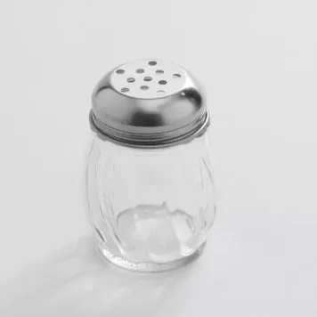 Swirl Cheese Shaker Glass