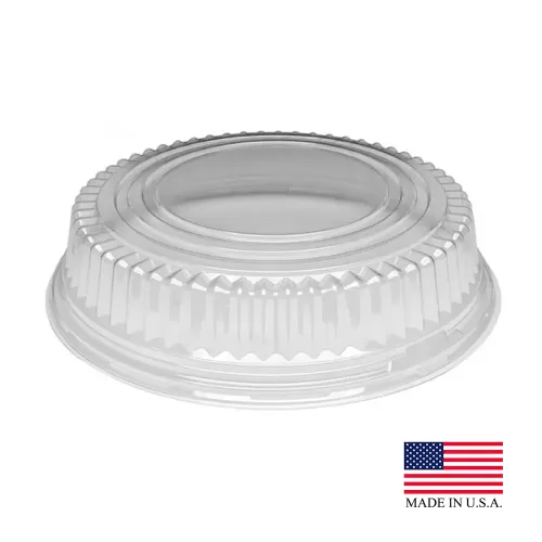 Stakmate Clear 16" Plastic Dome Lid 25/cs