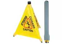 Pop Up Caution Cone and Wall Mount Kit