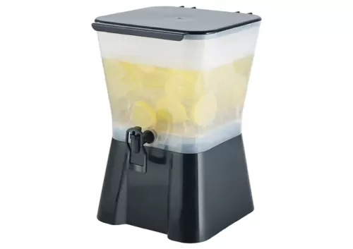 3 Gallon Square Beverage Dispenser, Plastic