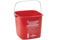 Sanitizing Pail 3 Qt. Red