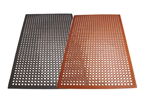 Rubber Floor Mats, Beveled Edge