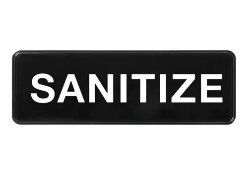 Sanitize Sign