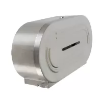 Twin Roll, Tissue Dispenser Stainless Steel