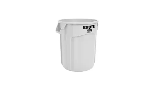 Brute White 10 Gal Round Container