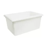 Food Box Polypropylene White 18"x26"x12"